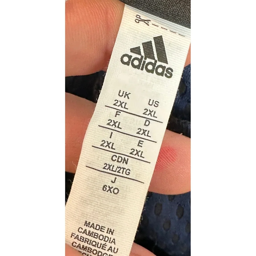 NEW Adidas Pants Men 2XL ZNE Pants WV Black Cargo Joggers Athletic Stretch Waist